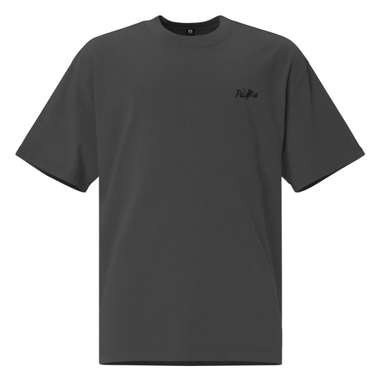 Oversized faded t-shirt - Pakka logo